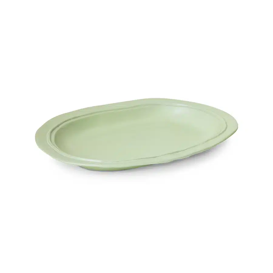 New Classics: Ceramic Tray Large Mint Green