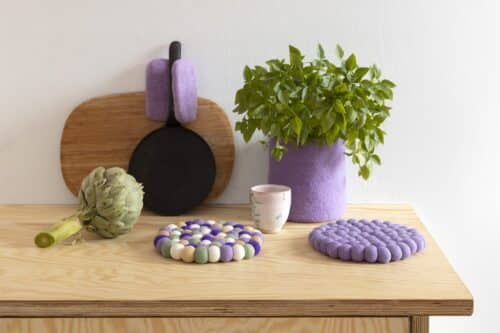 Onderzetter Vilt rond Provence