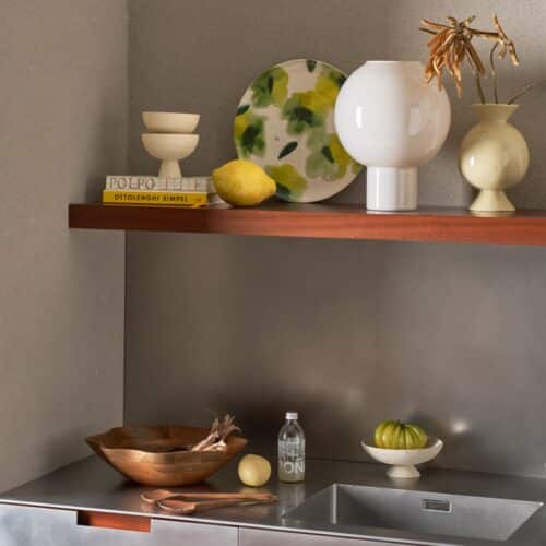 Saladebestek Katherine hout