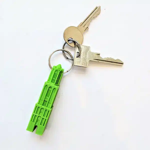 Sleutelhanger Dom groen 3D