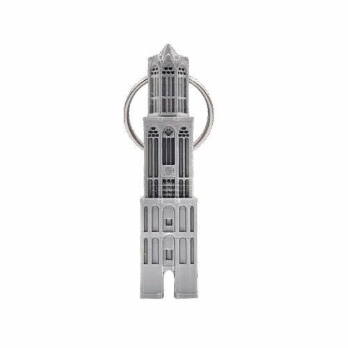 Sleutelhanger Dom Mini 3D Zilver
