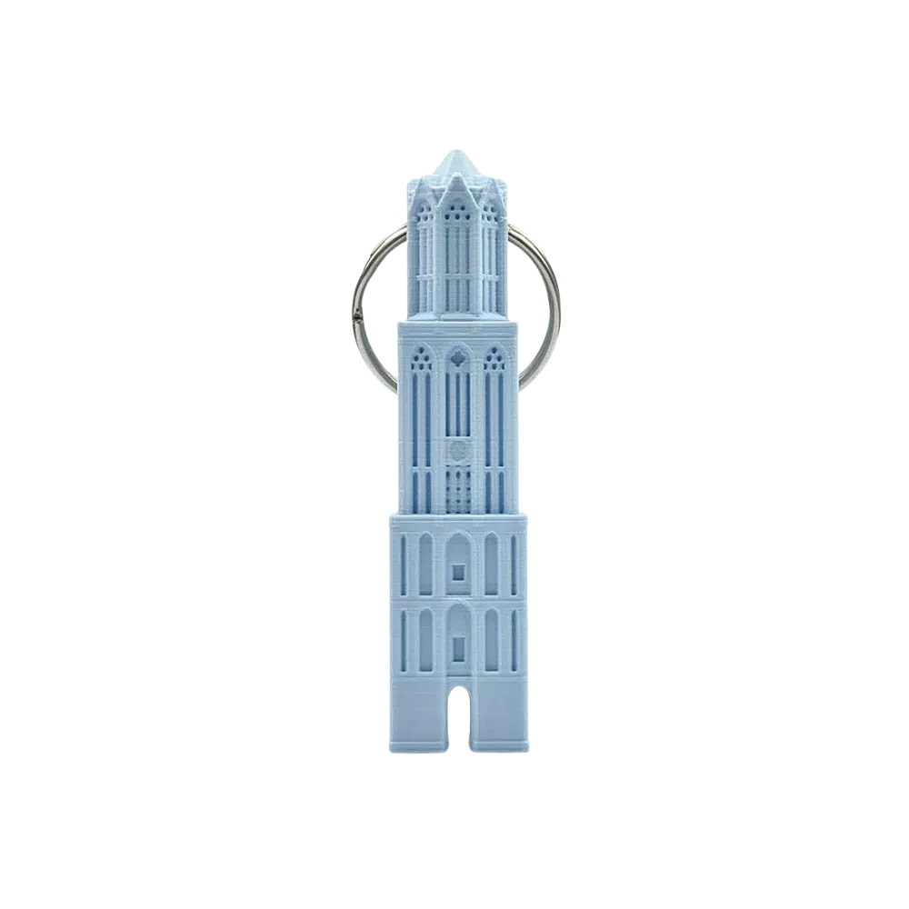 Sleutelhanger Dom Mini Lichtblauw 3D