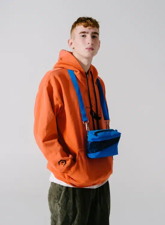 Susan Bijl Bum Bag S Blue & Navy