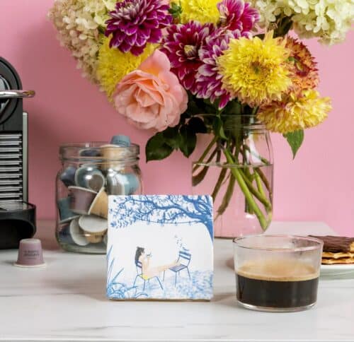 Tegeltje Coffee break