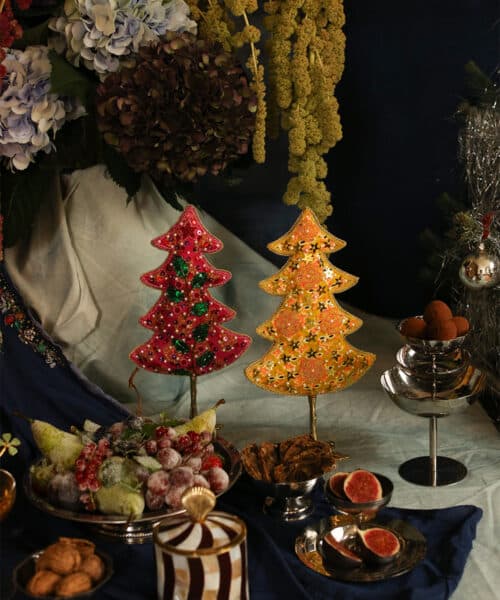 Whimsy Christmas Tree Medium Pink