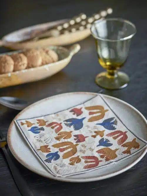 Anniversary Servetten - Vogels