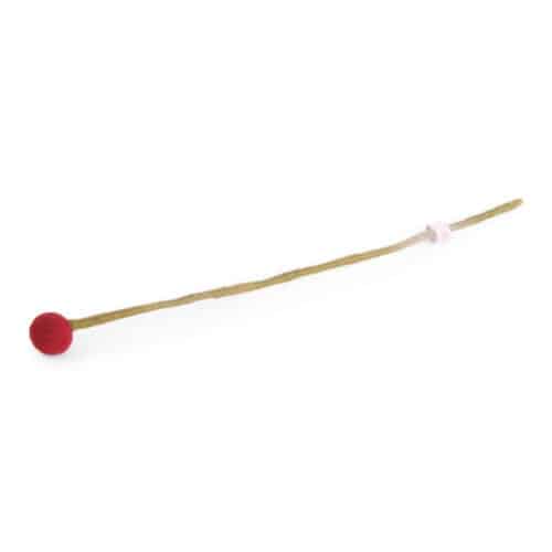 Bloem vilt klein Dark Red