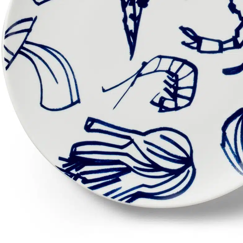 Brasserie Plate 28cm navy