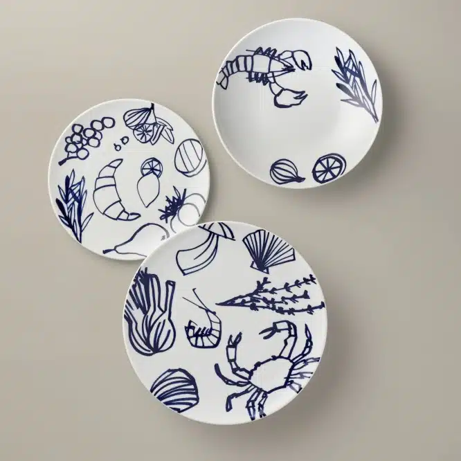 Brasserie Plate 28cm navy