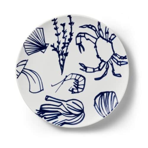Brasserie Plate 28cm navy