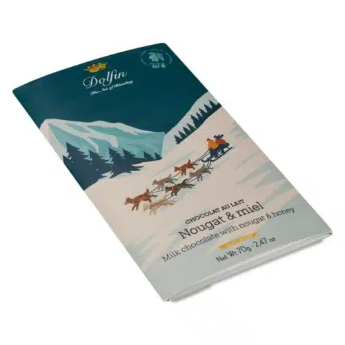 Chocoladereep Winter Melk 37% Nougat&Honey