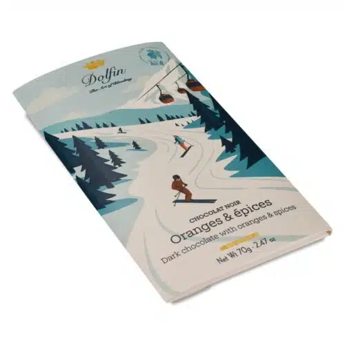 Chocoladereep Winter Puur 60% Sinaasappel&Specerijen