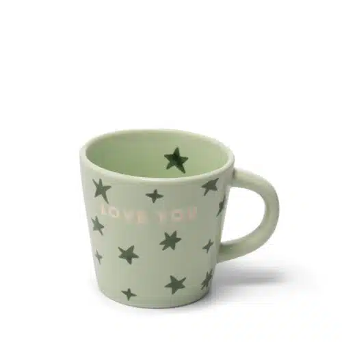 Espressokop Stars Love You lichtgroen