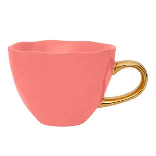 Good Morning Cappuccino Cup Burnt Coral