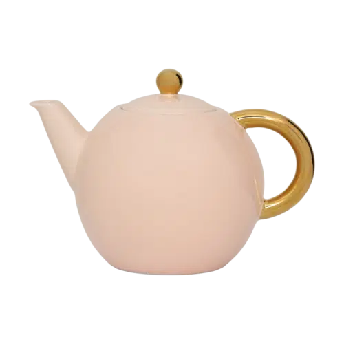 Good Morning Theepot Old Pink