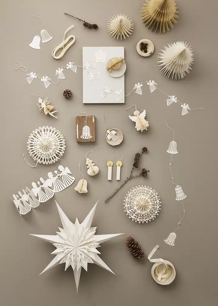 Honeycomb Candles Paper set/3