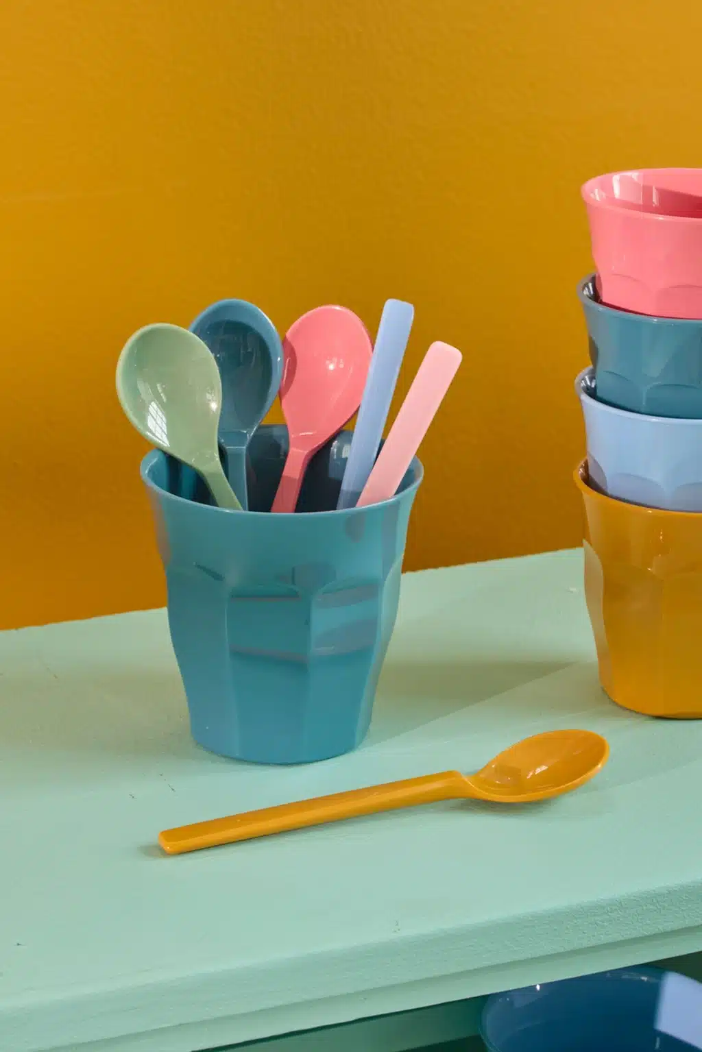 Melamine lepeltjes All you need is love