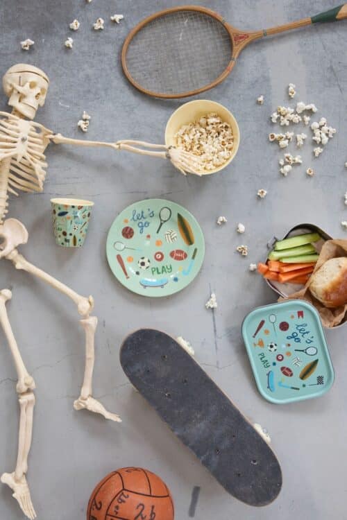Melamine ontbijtbord Sports Print