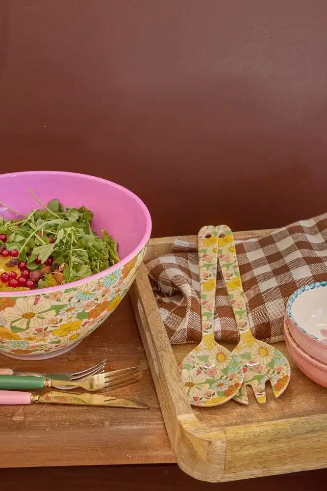 Melamine Slabestek Flower Power