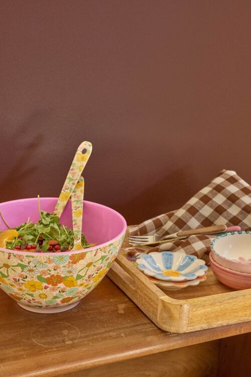 Melamine Slakom Flower Power