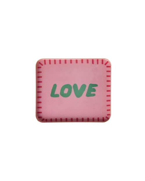 Metalen dienblad Love Klein