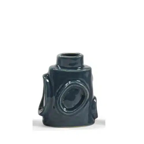 Molly Glazed vaasje Blauw