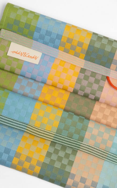 Odds&Ends Theedoek Checkered Check #87A