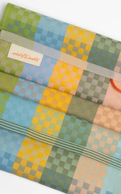 Odds&Ends Theedoek Checkered Check #87A