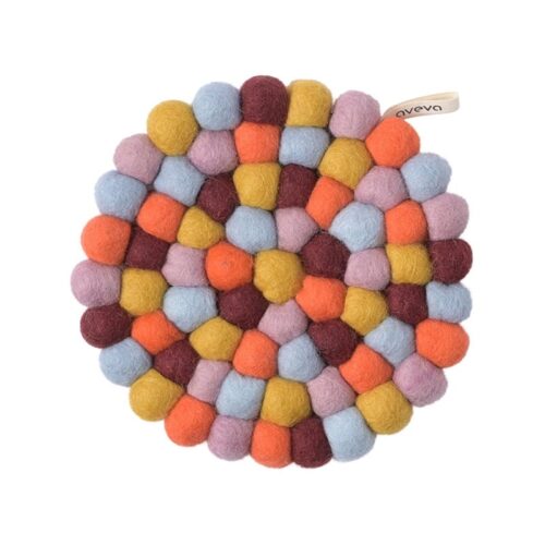 Onderzetter Vilt rond Festive