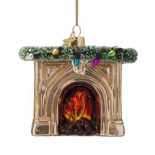 Ornament glas Fireplace