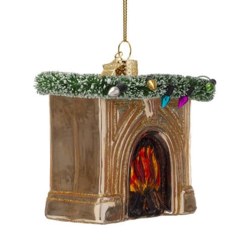 Ornament glas Fireplace