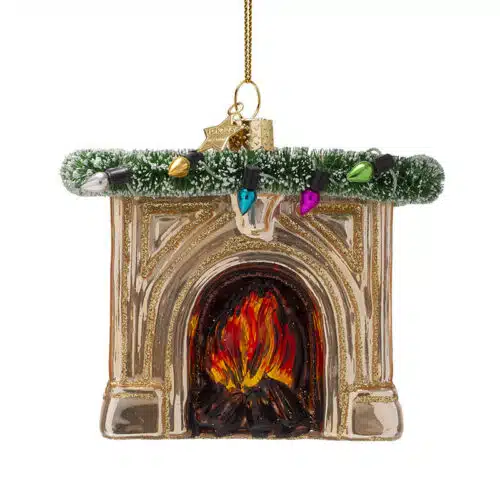Ornament glas Fireplace