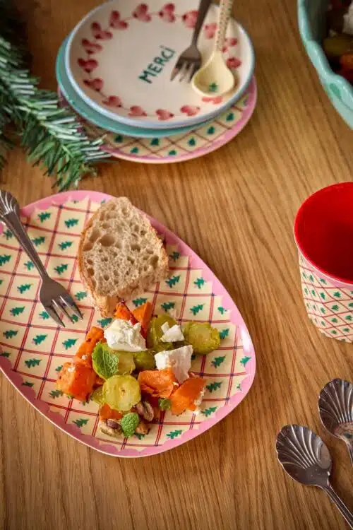 Ovaal bordje Diamond Christmas Tree