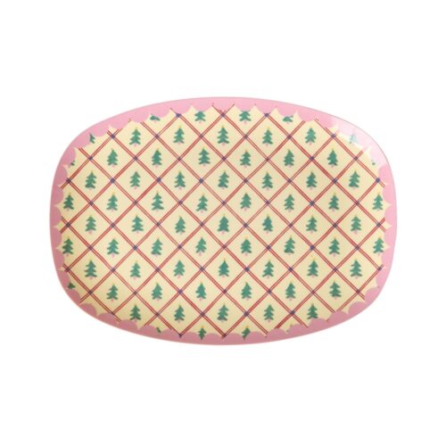 Ovaal bordje Diamond Christmas Tree