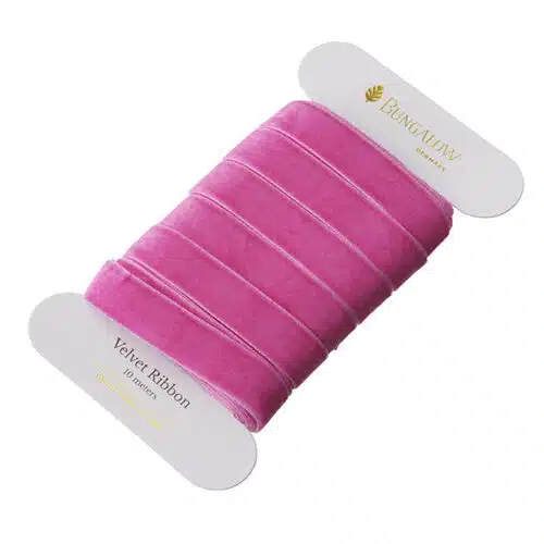 Ribbon Velvet 16mm Azalea
