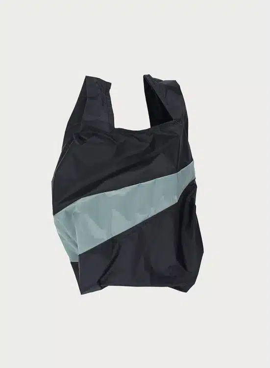 Shopping Bag M Black & Grey