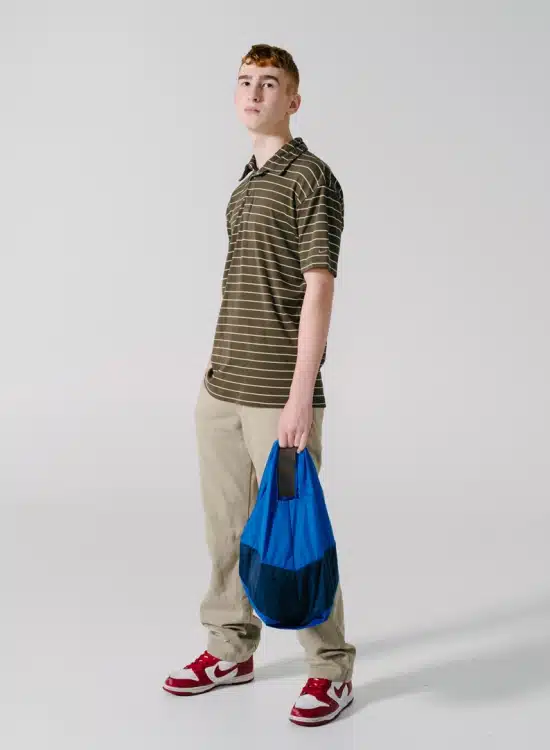 Shopping Bag M Blue & Navy