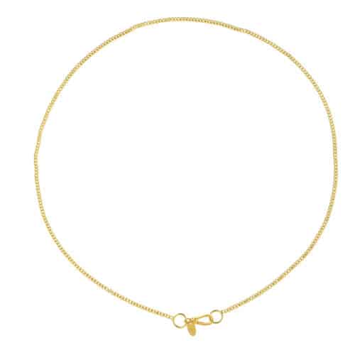 Simple Necklace Gourmet Chain gold