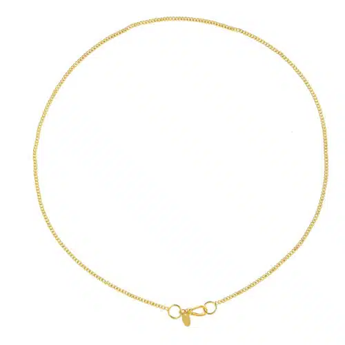 Simple Necklace Gourmet Chain gold