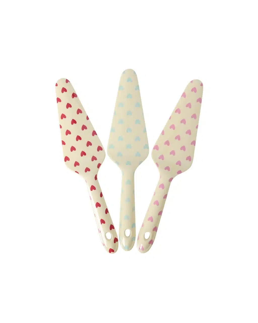 Taartschep Hearts Dark Pink