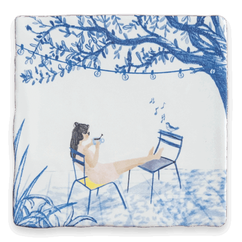 Tegeltje Coffee break