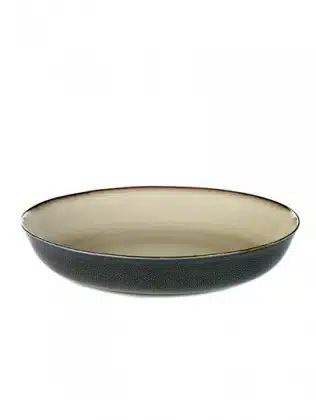 Terres de Rêves diep bord S misty grey