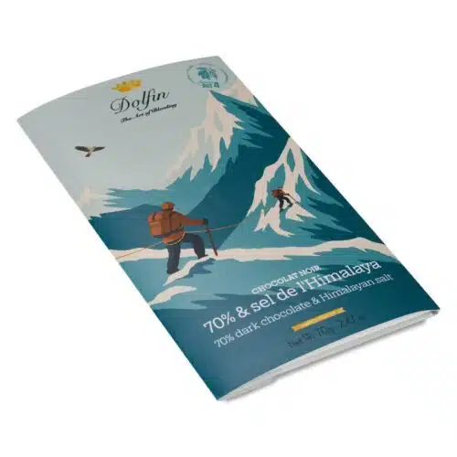 Chocoladereep Winter Puur 70% Himalya zout