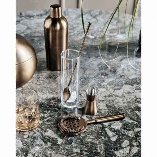 Cocktail Accessoires Set Messing