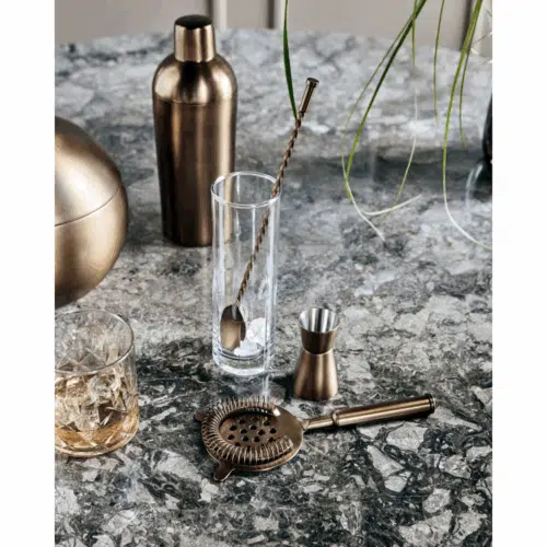 Cocktail Accessoires Set Messing