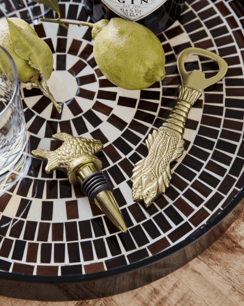 Flesopener en flesstop set/2 Vis