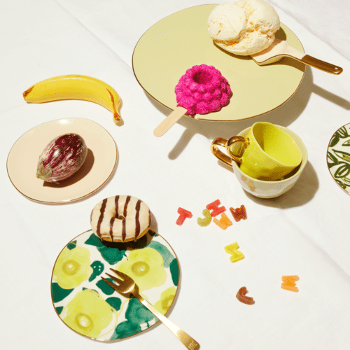 Good Morning taartplateau Pale Green