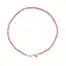 Ketting Edelstenen pink