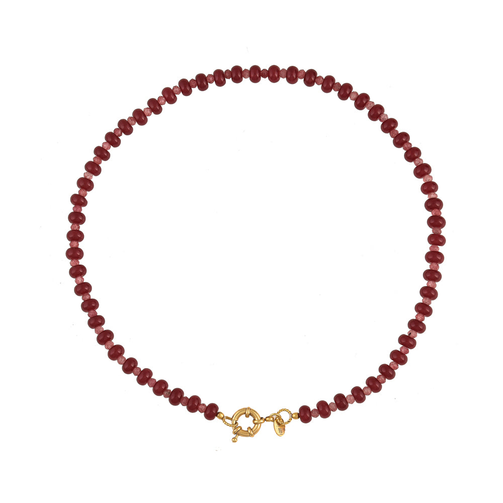 Ketting Ruby Jade