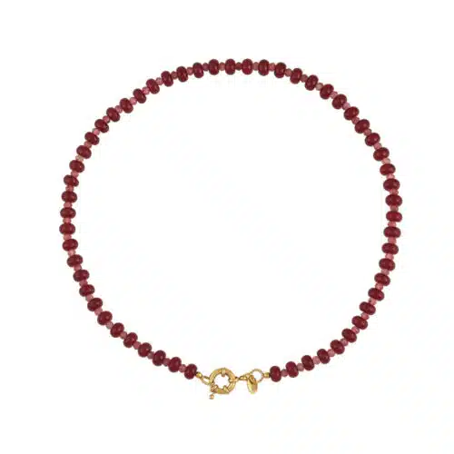 Ketting Ruby Jade